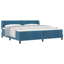 vidaXL Box Spring Ágy Matraccal Sötétszürke 80x200 cm Bársonyos