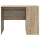 vidaXL Íróasztal polcokkal sonoma tölgy 102 x 50 x 75 cm Faanyag