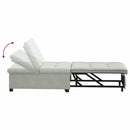 vidaXL Kanapéágy Világosszürke 67 x 194 x 38 cm Bársony