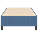 vidaXL Boxrugós ágy Kék 80 x 200 cm Bársony anyag
