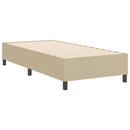 vidaXL Boxrugós ágy Szürke zöld 90 x 200 cm Bársony anyag