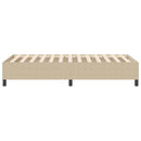 vidaXL Boxrugós ágy Szürke zöld 100 x 200 cm Bársony anyag