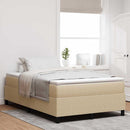 vidaXL Boxrugós ágy Szürke zöld 120 x 200 cm Bársony anyag