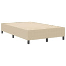 vidaXL Boxrugós ágy Szürke zöld 120 x 200 cm Bársony anyag