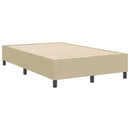 vidaXL Boxrugós ágy Szürke zöld 120 x 200 cm Bársony anyag