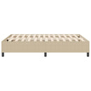 vidaXL Boxrugós ágy Szürke zöld 140 x 190 cm Bársony anyag