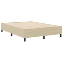 vidaXL Boxrugós ágy Szürke zöld 160 x 200 cm Bársony anyag