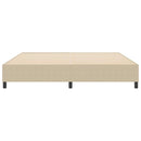 vidaXL Boxrugós ágy Szürke zöld 200 x 200 cm Bársony anyag