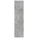 vidaXL betonszürke szerelt fa ruhásszekrény 80 x 50 x 200 cm