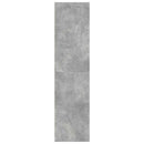 vidaXL betonszürke szerelt fa ruhásszekrény 80 x 50 x 200 cm