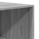 vidaXL szürke sonoma színű szerelt fa ruhásszekrény 100 x 50 x 200 cm