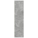 vidaXL betonszürke szerelt fa ruhásszekrény 100 x 50 x 200 cm