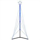 vidaXL kék karácsonyfa fénykúp 483 LED-del 240 cm