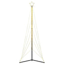 vidaXL meleg fehér karácsonyfa fénykúp 525 LED-del 302 cm