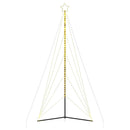 vidaXL meleg fehér karácsonyfa fénykúp 615 LED-del 404,5 cm