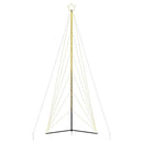 vidaXL meleg fehér karácsonyfa fénykúp 861 LED-del 478 cm