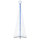 vidaXL kék karácsonyfa fénykúp 495 LED-del 300,5 cm