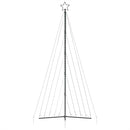 vidaXL hideg fehér karácsonyfa fénykúp 570 LED-del 399 cm