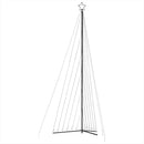 vidaXL hideg fehér karácsonyfa fénykúp 789 LED-del 476 cm