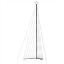 vidaXL színes karácsonyfa fénykúp 789 LED-del 476 cm