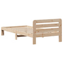 vidaXL tömör fenyőfa ágy matrac nélkül 90 x 200 cm