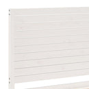 vidaXL fehér tömör fa extra hosszú ágykeret matrac nélkül 90 x 210 cm
