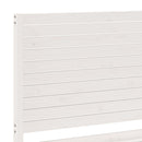 vidaXL fehér tömör fa extra hosszú ágykeret matrac nélkül 140 x 210 cm