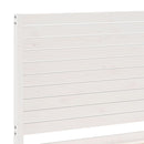 vidaXL fehér tömör fa extra hosszú ágykeret matrac nélkül 180 x 210 cm