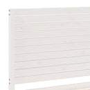 vidaXL fehér tömör fa extra hosszú ágykeret matrac nélkül 90 x 220 cm