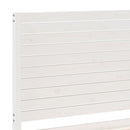 vidaXL fehér tömör fa extra hosszú ágykeret matrac nélkül 160 x 220 cm
