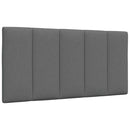 vidaXL sötétszürke szövet ágykeret matrac nélkül Hanko 100x200 cm