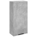vidaXL betonszürke fali fürdőszobaszekrény 32x20x67 cm