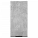 vidaXL betonszürke fali fürdőszobaszekrény 32x20x67 cm