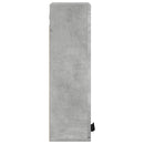 vidaXL betonszürke fali fürdőszobaszekrény 32x20x67 cm
