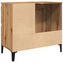 vidaXL kézműves tölgy színű mosdószekrény 65 x 33 x 60 cm