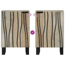 vidaXL Fürdőszoba Székény polcokkal Barna és fekete 38 x 33.5 x 58 cm