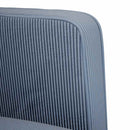 vidaXL kék kordbársony szövet loveseat kanapé 109 cm