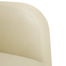 vidaXL krém műbőr loveseat kanapé 110 cm