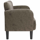vidaXL sötétszürke műbőr Loveseat kanapé 110 cm