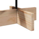 vidaXL tömör fenyő karácsonyfa dekorációnak 60 cm