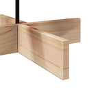 vidaXL tömör fenyőfa karácsonyfa-dekoráció 100 cm