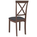 vidaXL 2 db barna tömörfa gumiból készült étkezőszékek párnákkal