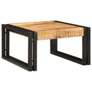 vidaXL Fürdőszobai polc polcokkal 40 x 50 x 23 cm Tömör mangófa és vas