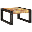 vidaXL Fürdőszobai polc polcokkal 60 x 50 x 23 cm Tömör mangófa és vas