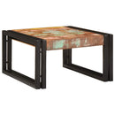 vidaXL Fürdőszobai polc polcokkal 60 x 50 x 23 cm Tömör mangófa és vas