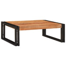 vidaXL Fürdőszobai polc polcokkal 65 x 50 x 23 cm Tömör mangófa és vas