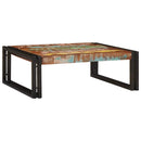 vidaXL Fürdőszobai polc polcokkal 65 x 50 x 23 cm Tömör mangófa és vas