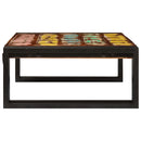 vidaXL Fürdőszobai polc polcokkal 65 x 50 x 23 cm Tömör mangófa és vas