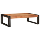 vidaXL Fürdőszobai polc polcokkal 80 x 50 x 23 cm Tömör mangófa és vas