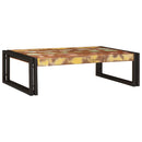 vidaXL Fürdőszobai polc polcokkal 80 x 50 x 23 cm Tömör mangófa és vas